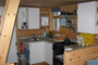 kitchen beach hut